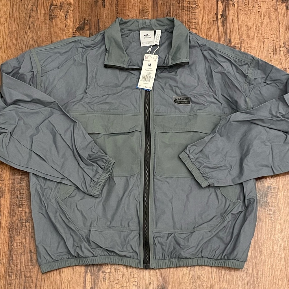 Adidas RYV Track Jacket ‘Blue Oxide Black’ (size mens M)